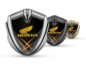 Honda Emblema Fender Badge Durevole Elegante Disegno